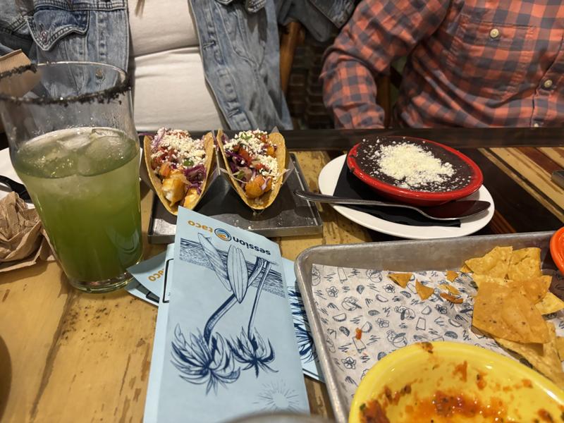 Session Taco fish tacos
