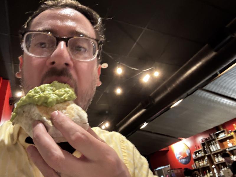 Session Taco south beach burrito selfie