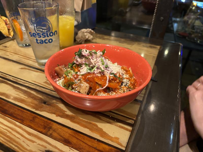 Session Taco the bowl