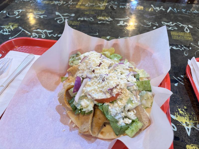 Yiro Gyro chicken gyro