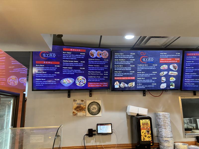 Yiro Gyro menu 2